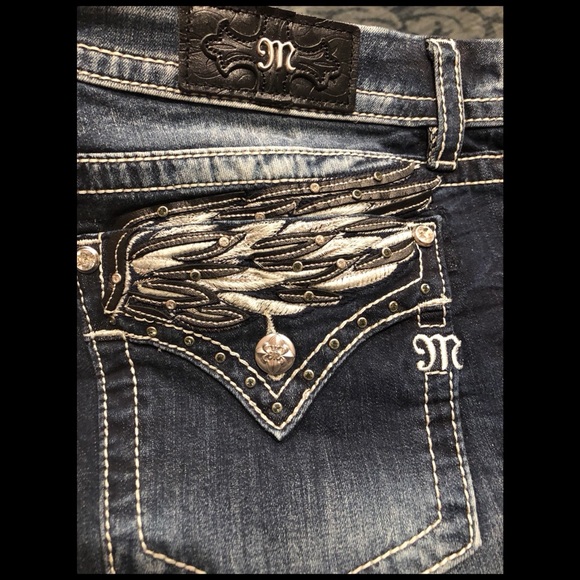 ‼️SOLD‼️ NWT Womens Miss Me Mid-Rise Easy Boot Jeans - Picture 12 of 14